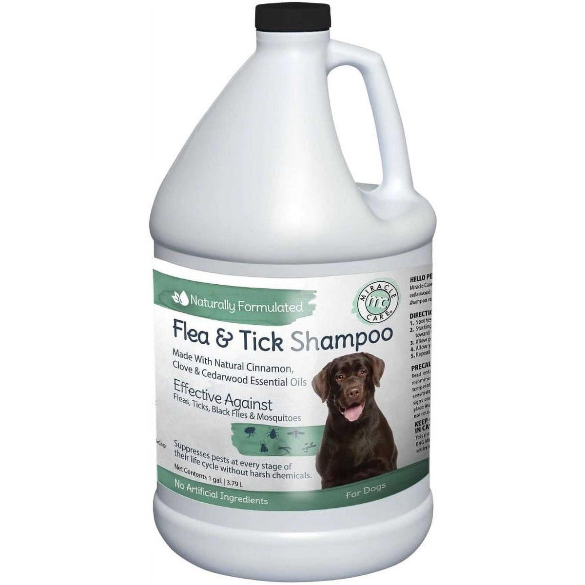 Natural Flea & Tick Shampoo for Dogs W2186