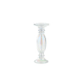 Clear Hand Blown Glass Candle Holder F144889