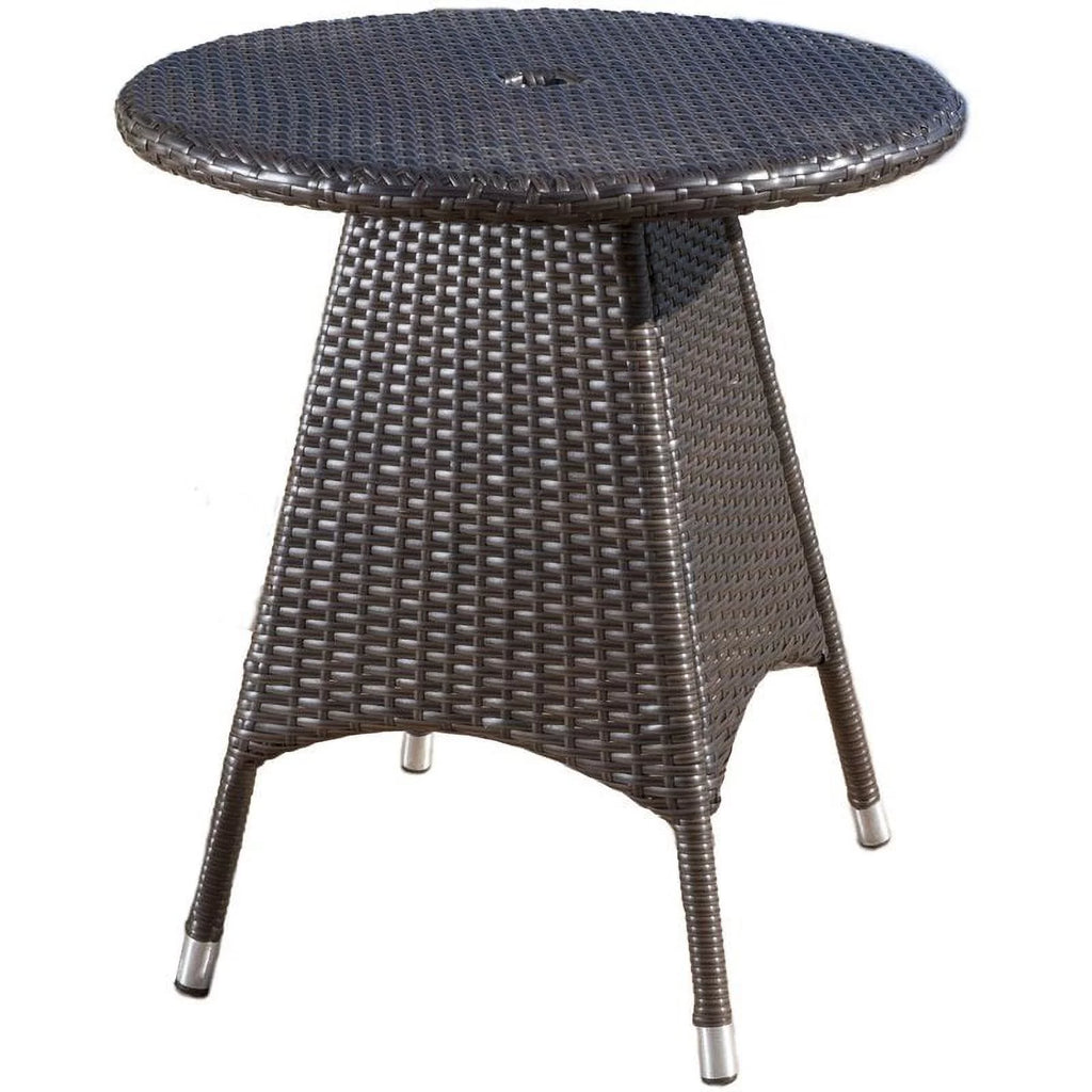 Round Wicker Patio Dining Table U806906
