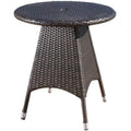 Round Wicker Patio Dining Table U806906