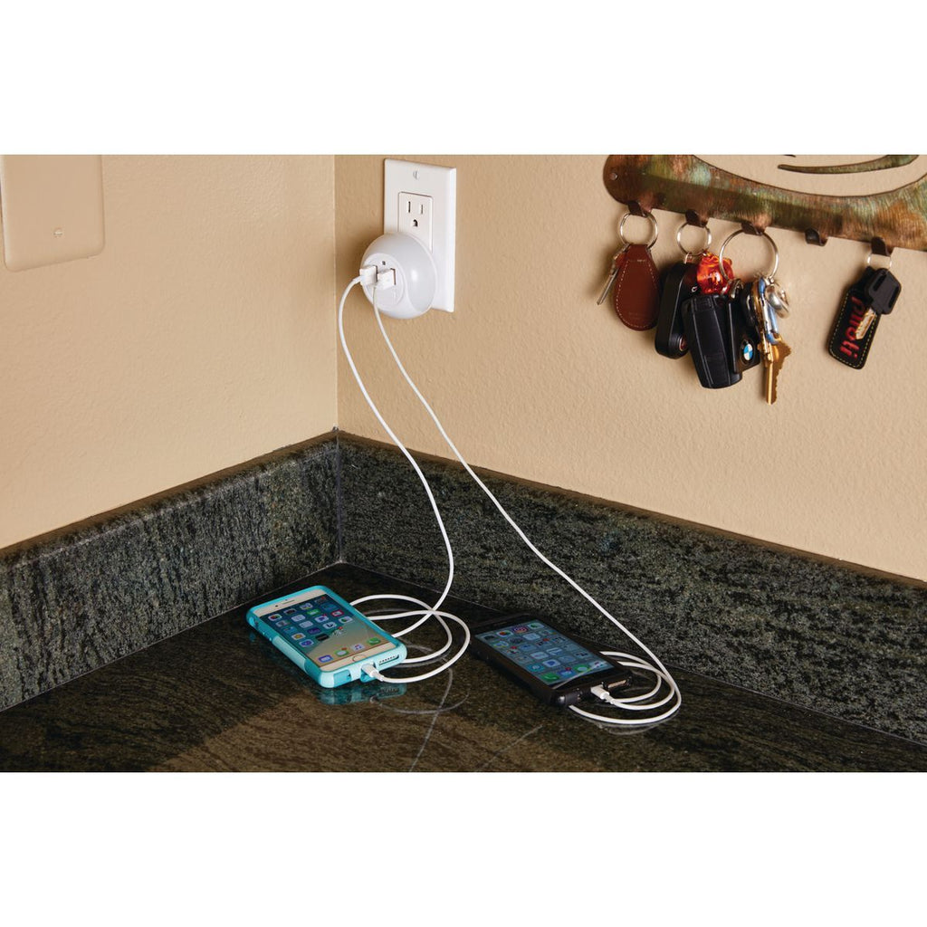 USB Port Charger and Night Light E935480