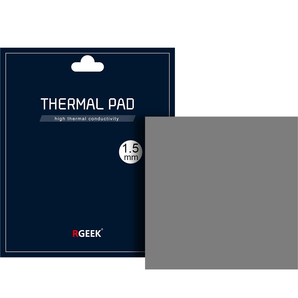 Thermal Pads 120x120x1.5 mm 12.8W/mK Silicone Pad Pack of 2 J518574