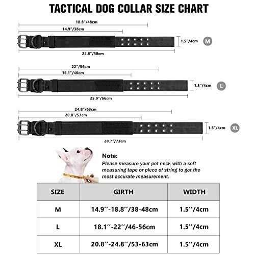 Nylon Adjustable Heavy Duty Tactical Dog Collar X15319