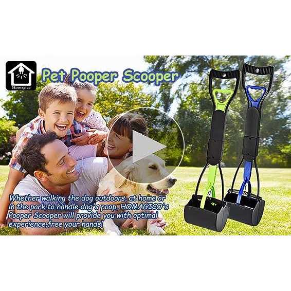 Portable Dog Pooper Scooper with Long Handle B6686
