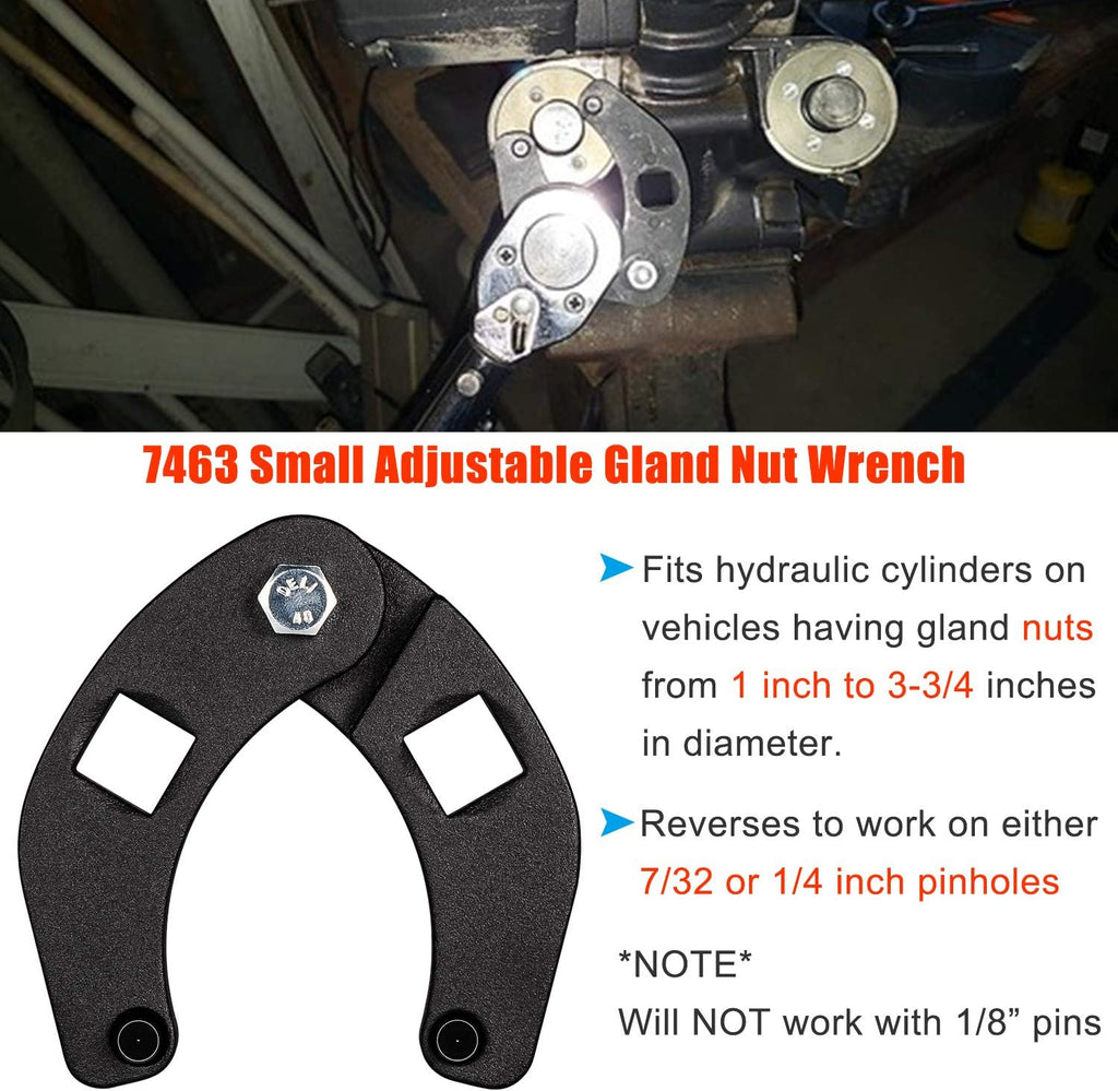 Adjustable Gland Nut Wrench Set of 2 G1785
