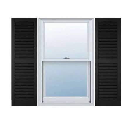 14.5 in. W x 64 in. H Open Louver Shutters J34537