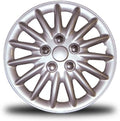 Silver 14'' Set of Four ABS Hubcaps P792798