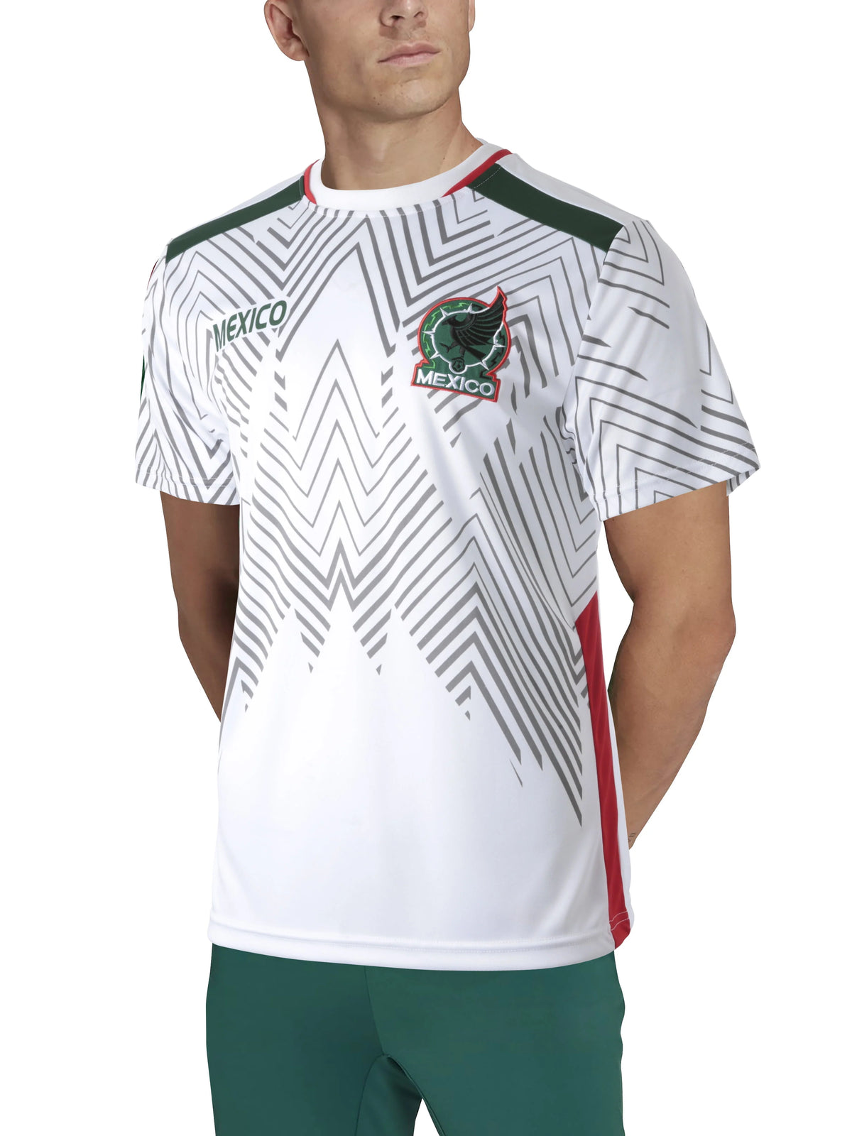 Mexico National Futbol Pullover Jersey A379972