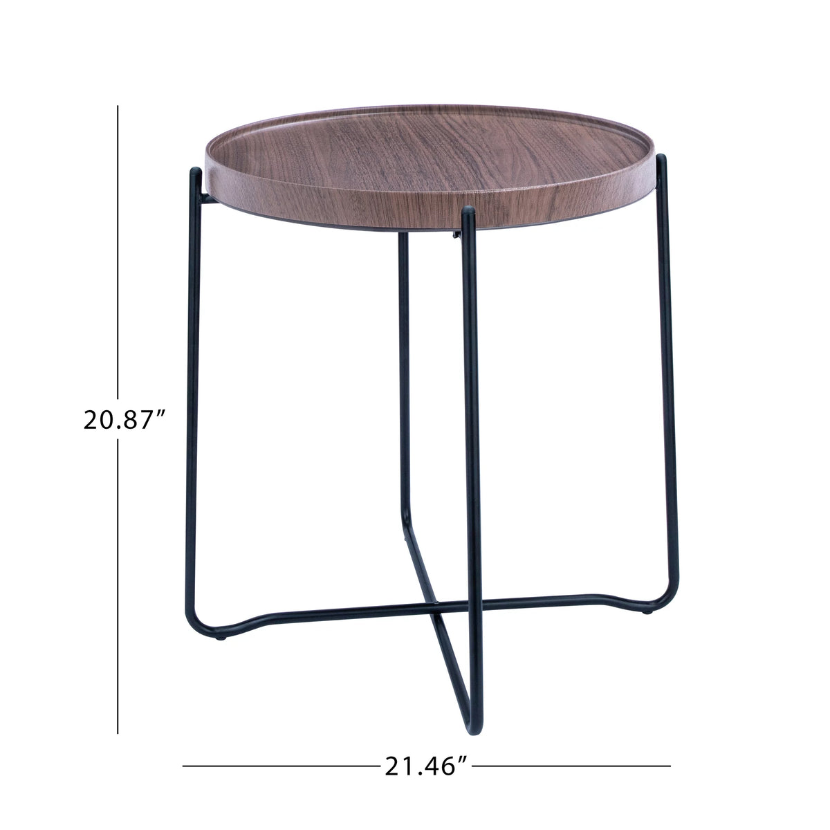 Foldable Round Side Table V916