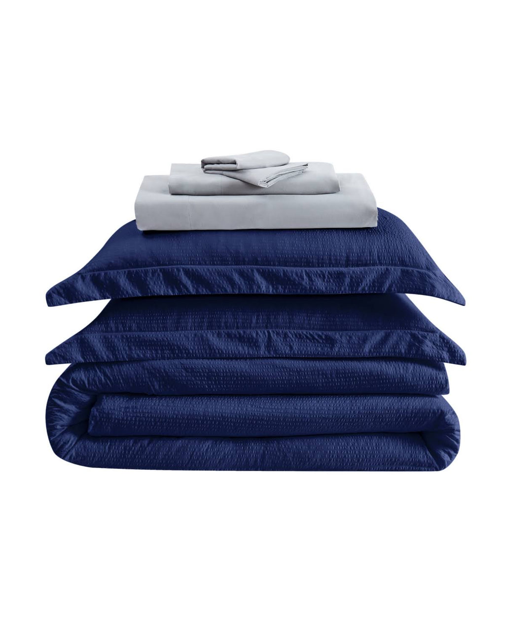 Grey Twin 5 Piece Bed in A Bag Q38113