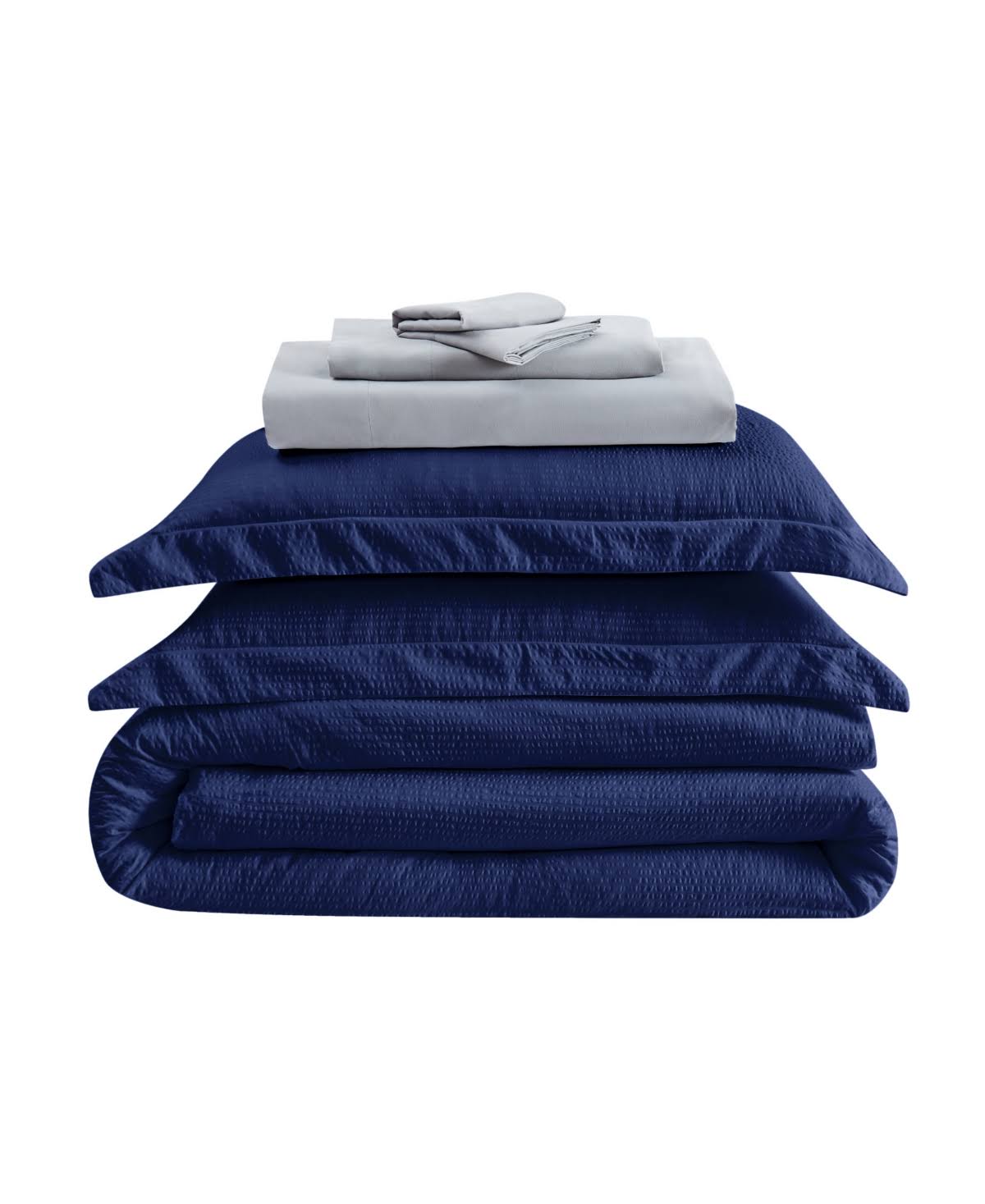 Grey Twin 5 Piece Bed in A Bag Q38113