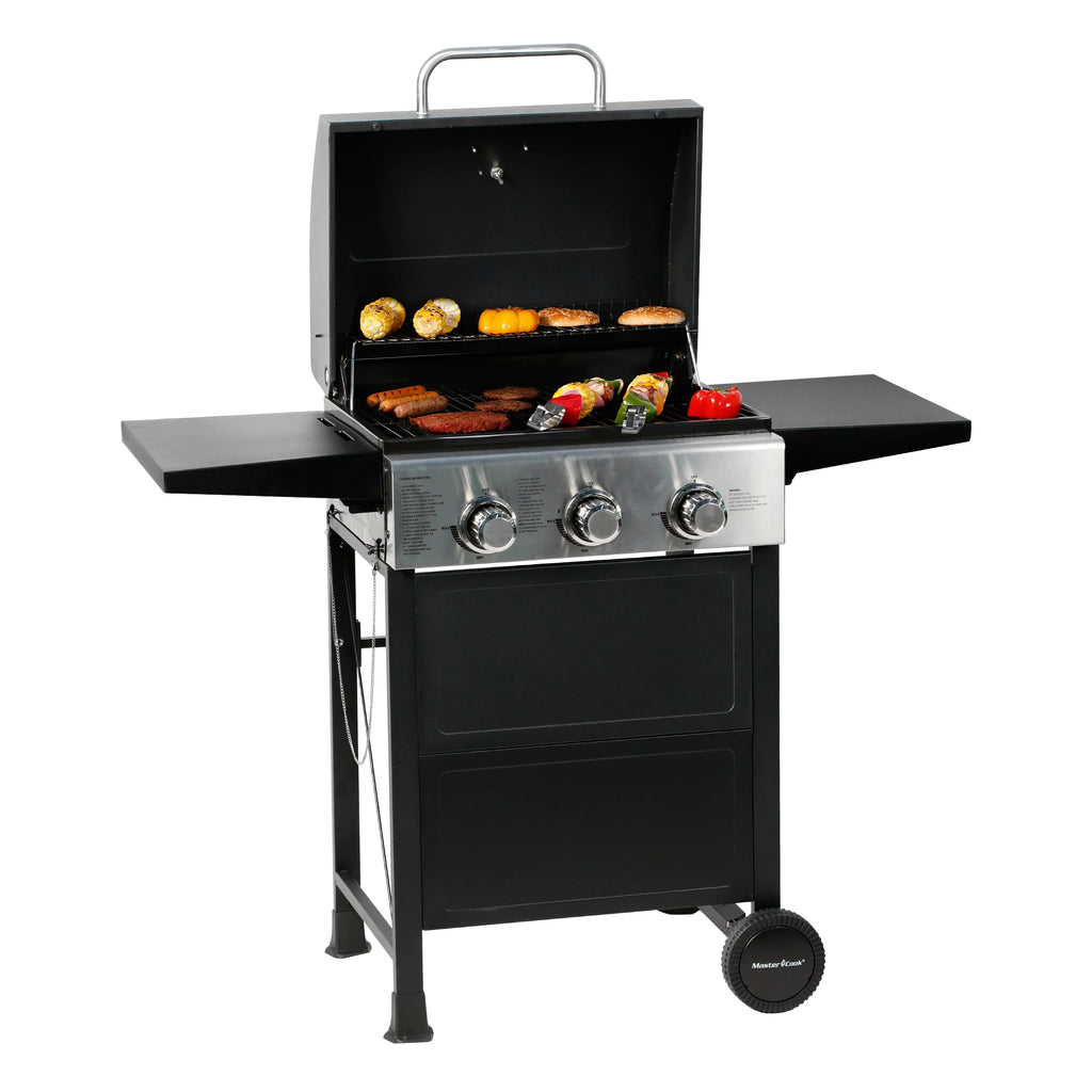 3 Burner Stainless Steel Propane Gas Grill F220