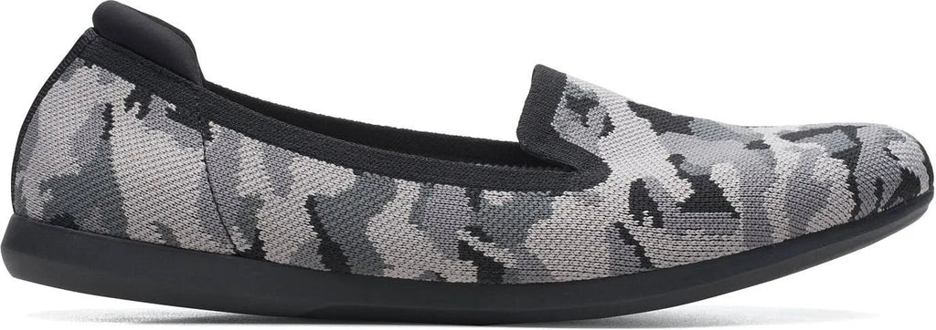 Black Camo Knit Shoes Y959