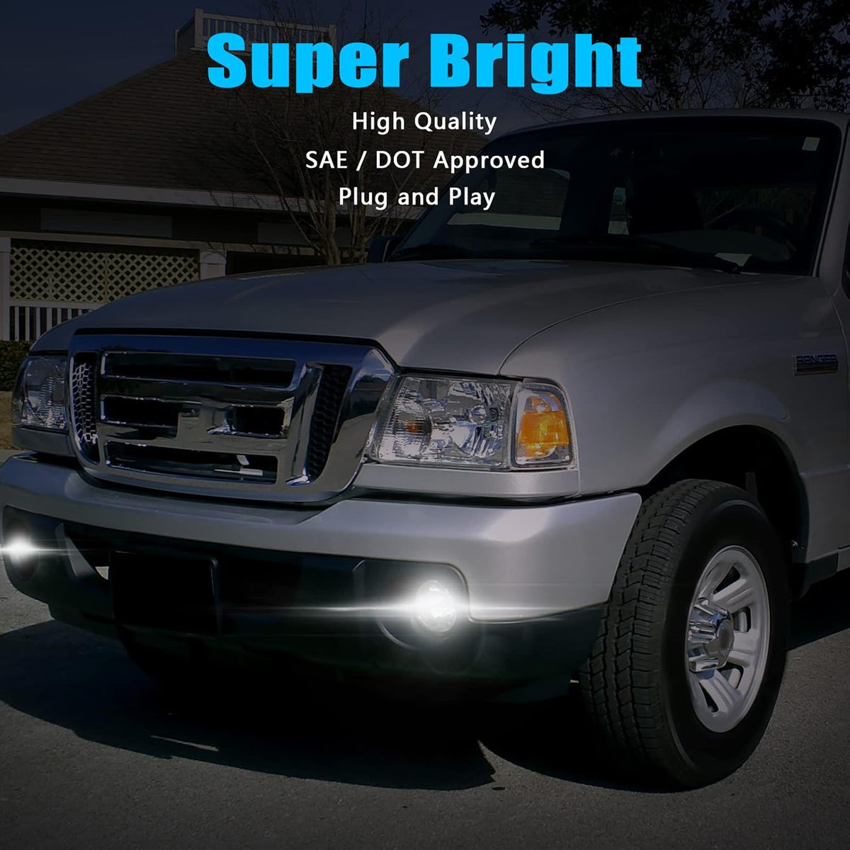 LED Driving Fog Light H11 Plug Clear Lens K76047