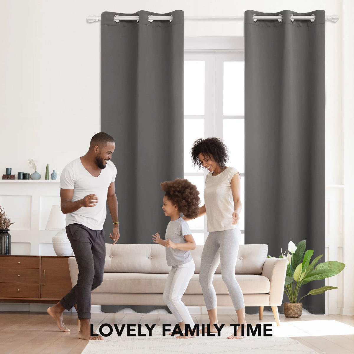 Blackout Curtains 2 Panels Q5216