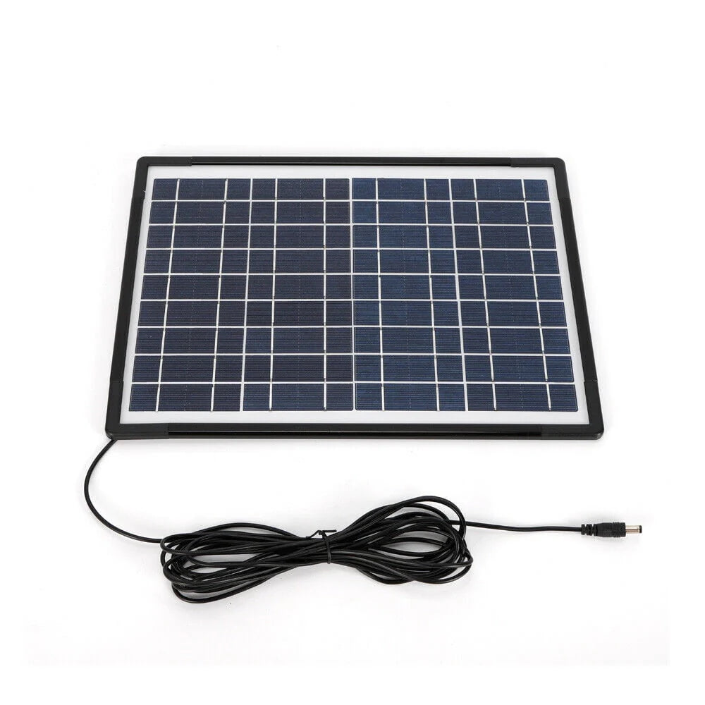 Portable Solar Panel Power Generator Kit with 4 Bulbs E617306