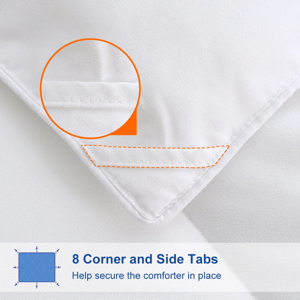 Queen White Down Alternative Comforter P8356
