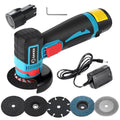 Cordless Angle Grinder 12V 16800 RPM Power Tool with 5 PCS Disc U520040