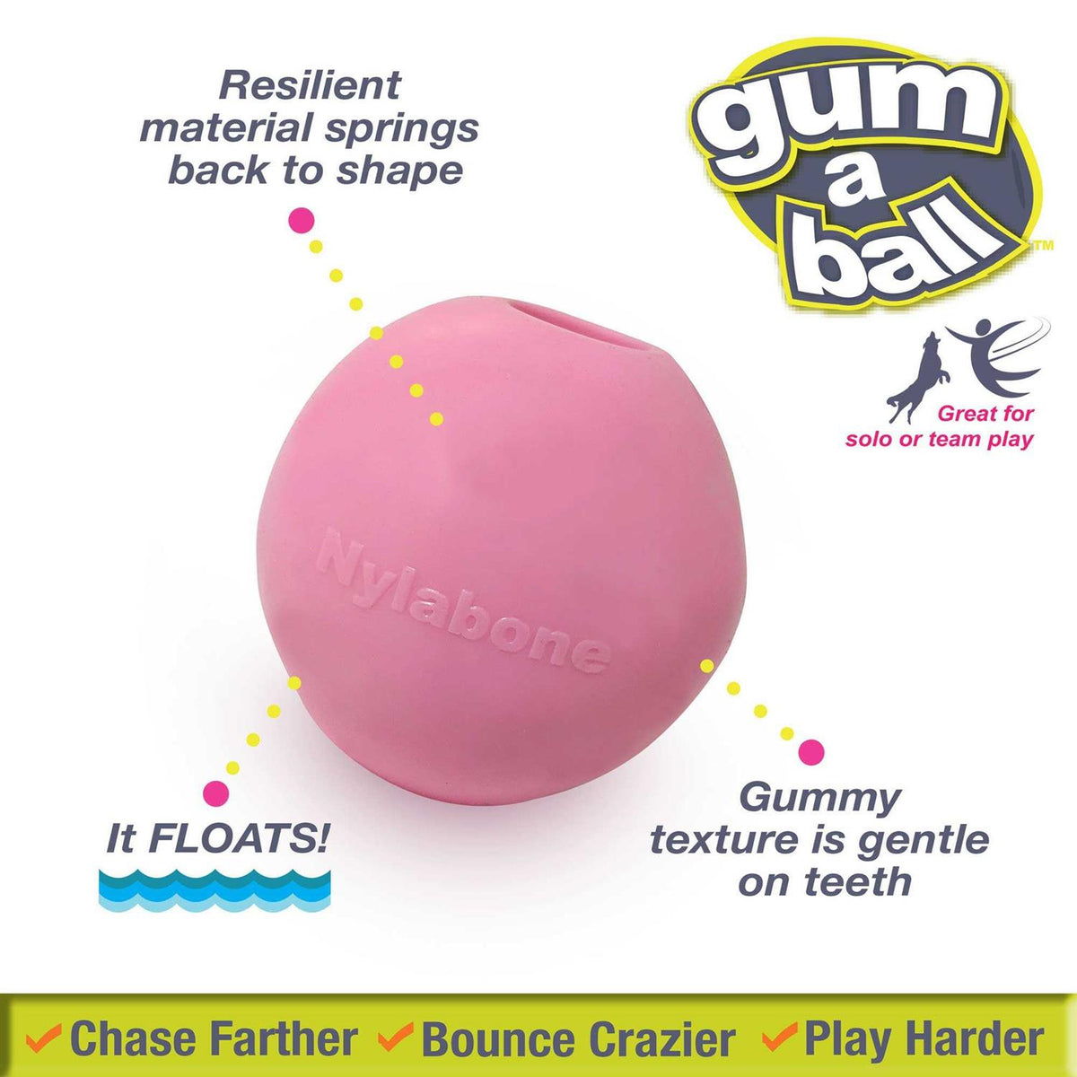 Gum-a-Ball Dog Toy H568096