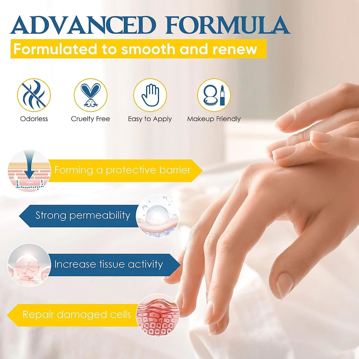 Scar Cream Gel with Allantoin and Retinol D184