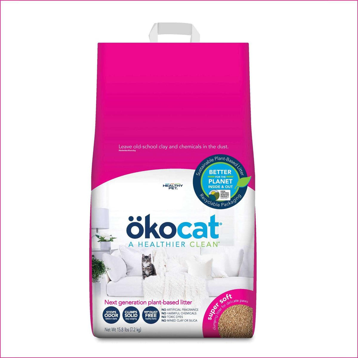 Clumping Wood Cat Litter D149