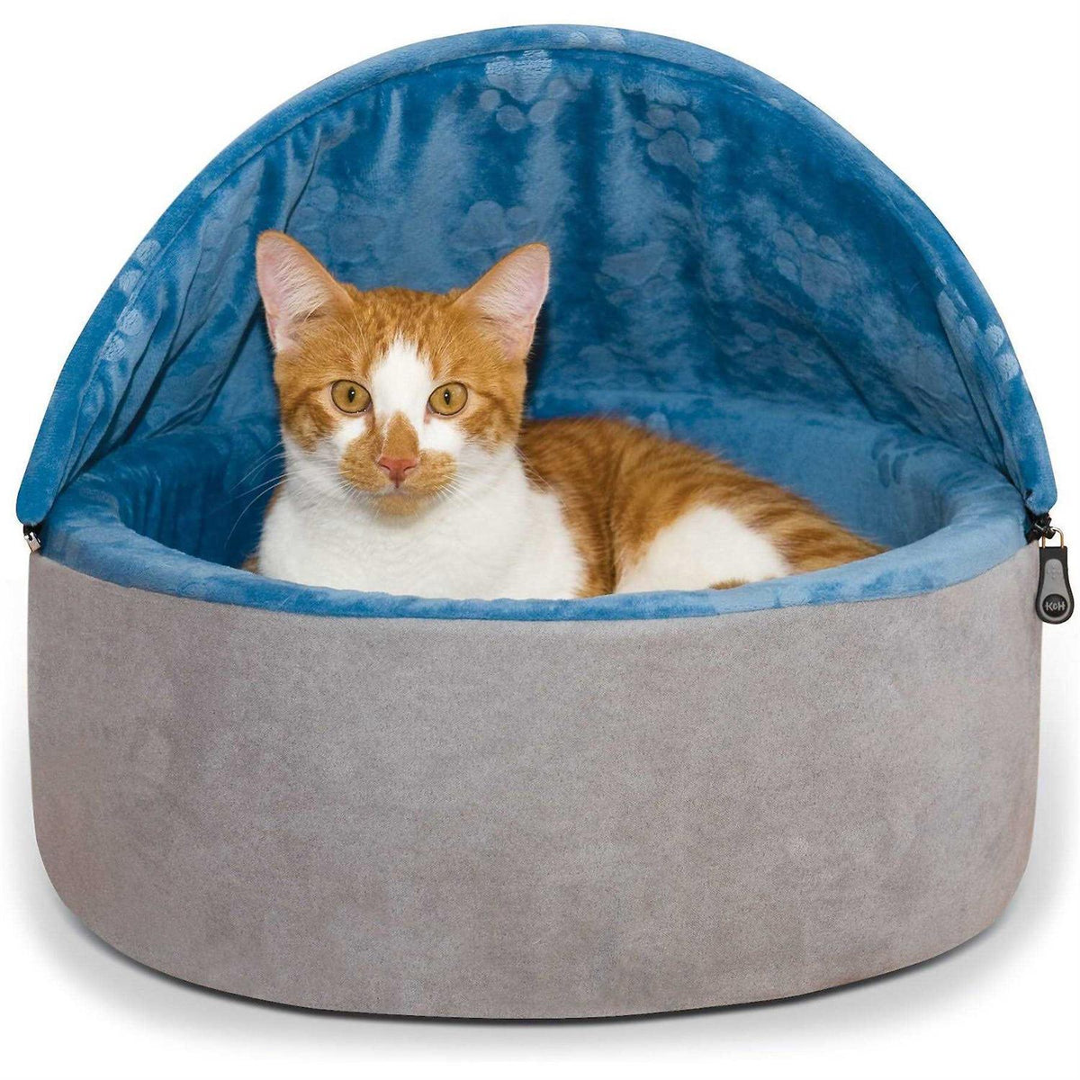 Self-Warming Hooded Kitty Bed I557