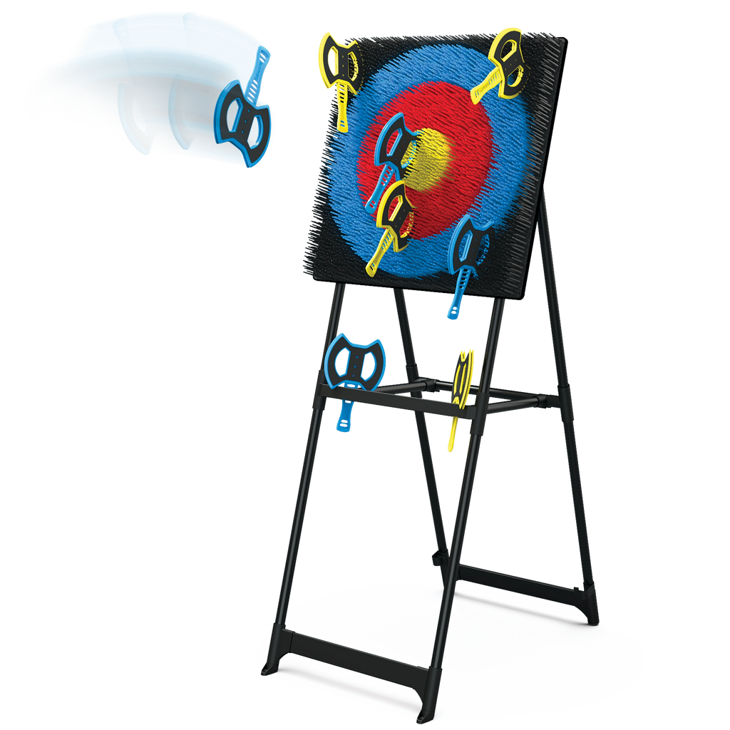 Axe Throwing Target Game with 8 Throwing Axes T46357