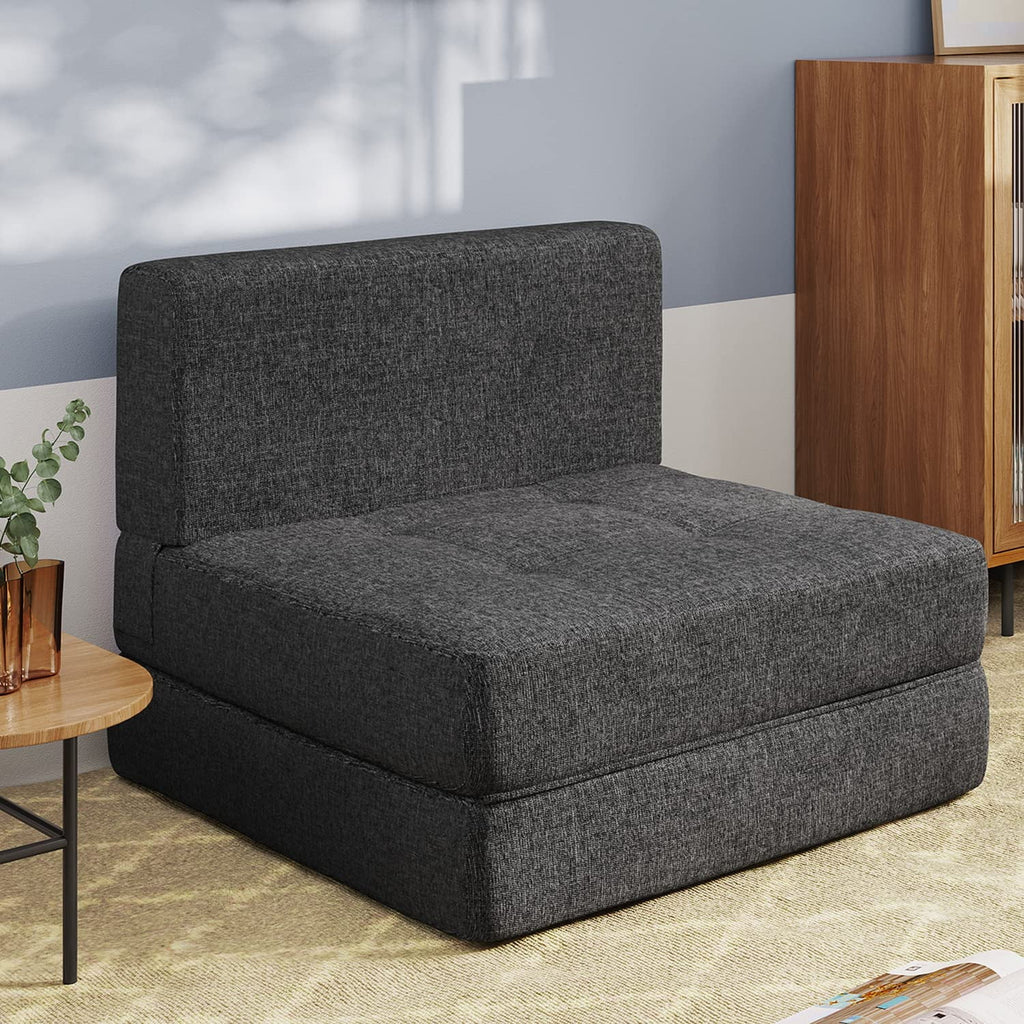 Light Gray Sleeper Sofa Bed P8545