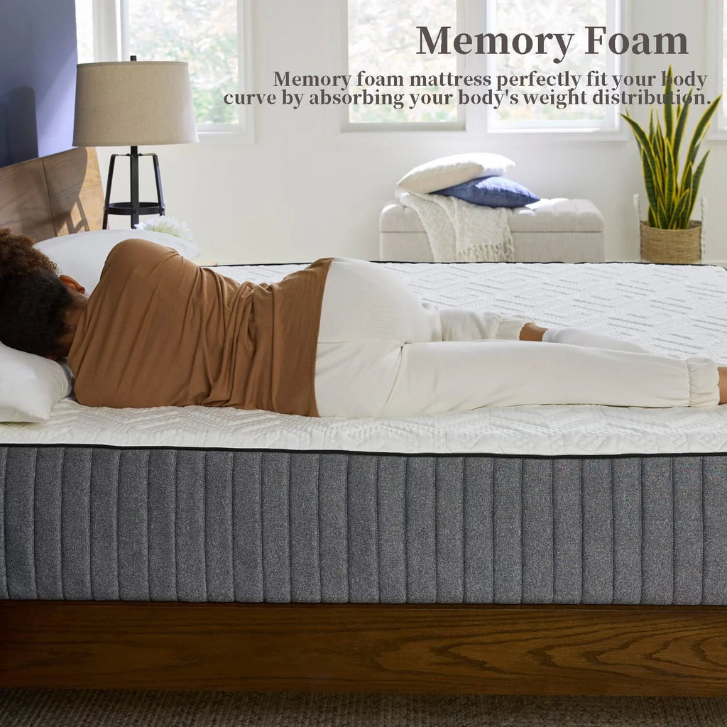 12 inch Gel Memory Foam Mattress Twin Size Q770955