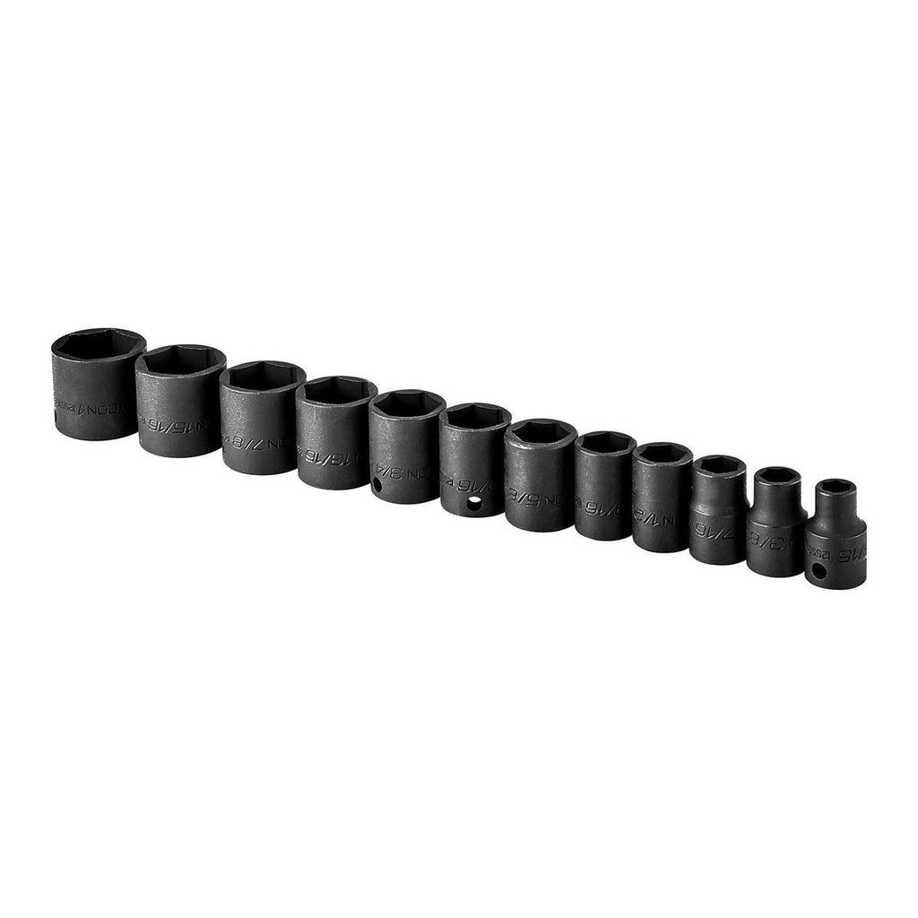 3/8 in. Drive SAE Impact Socket Set, 12 Piece A5912