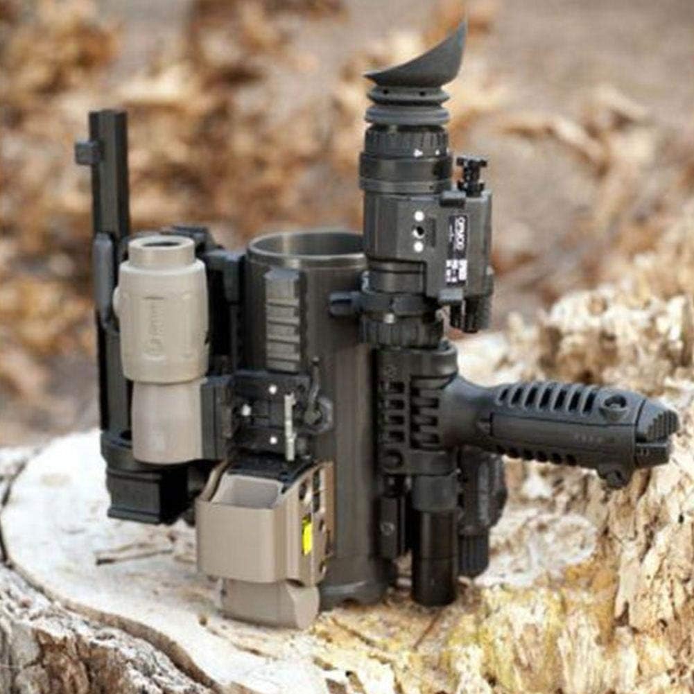 Tactical Beer Cup with Rail and Rear Sight Handle Y428