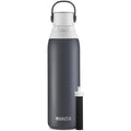 20 oz Stainless Steel Filtered Insulated Water Bottle with Straw G254731