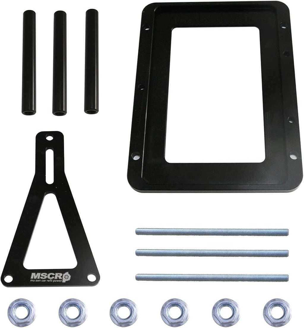 Universal Billet Battery Tray Hold Down Trunk Relocation Box A1523