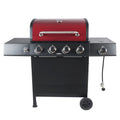 4-Burner Propane Gas Grill with Side Burner Z593634
