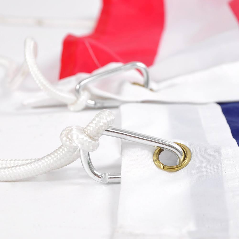 Aluminum Flagpole with US American Flag B6573