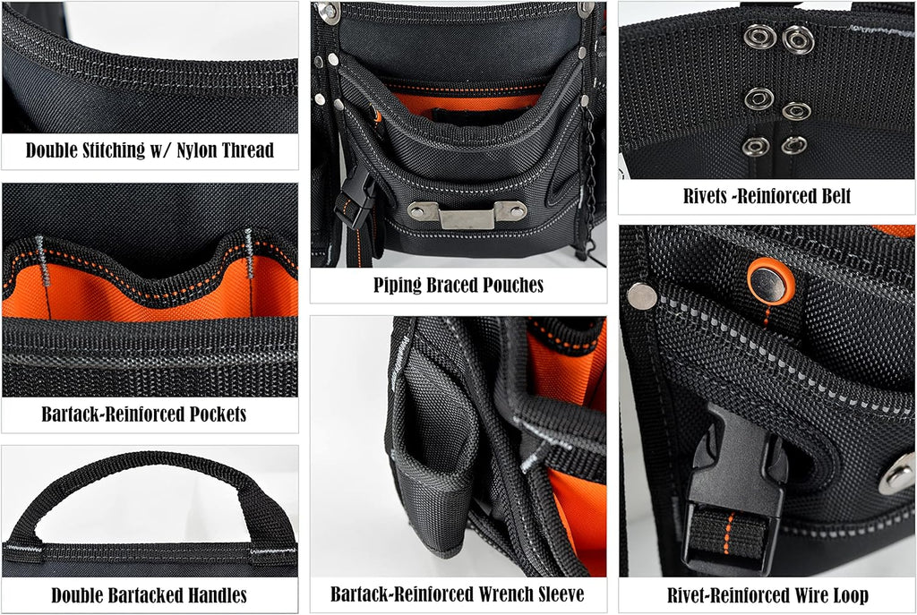 Heavy-Duty Electrician Tool Belt T8151