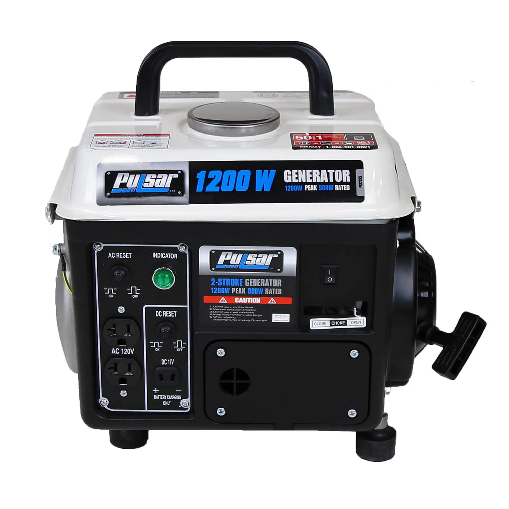 1200 Peak Watt 900 Running Watt Portable Gas Powered Generator I236