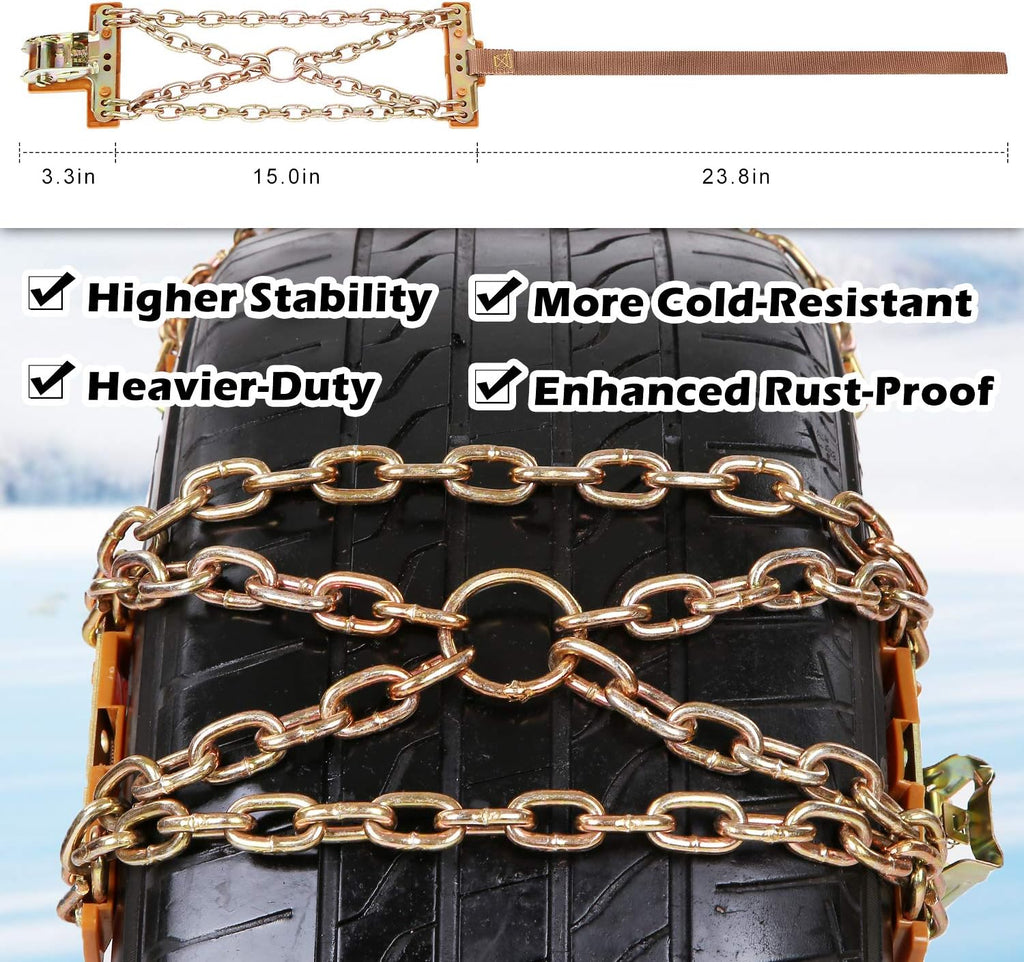 Tire Chains 6 PCS Adjustable Lock O244490