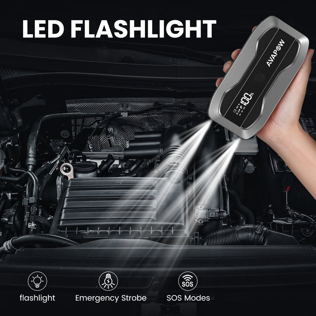 2000A Portable Car Jump Starter with LED Light F2478