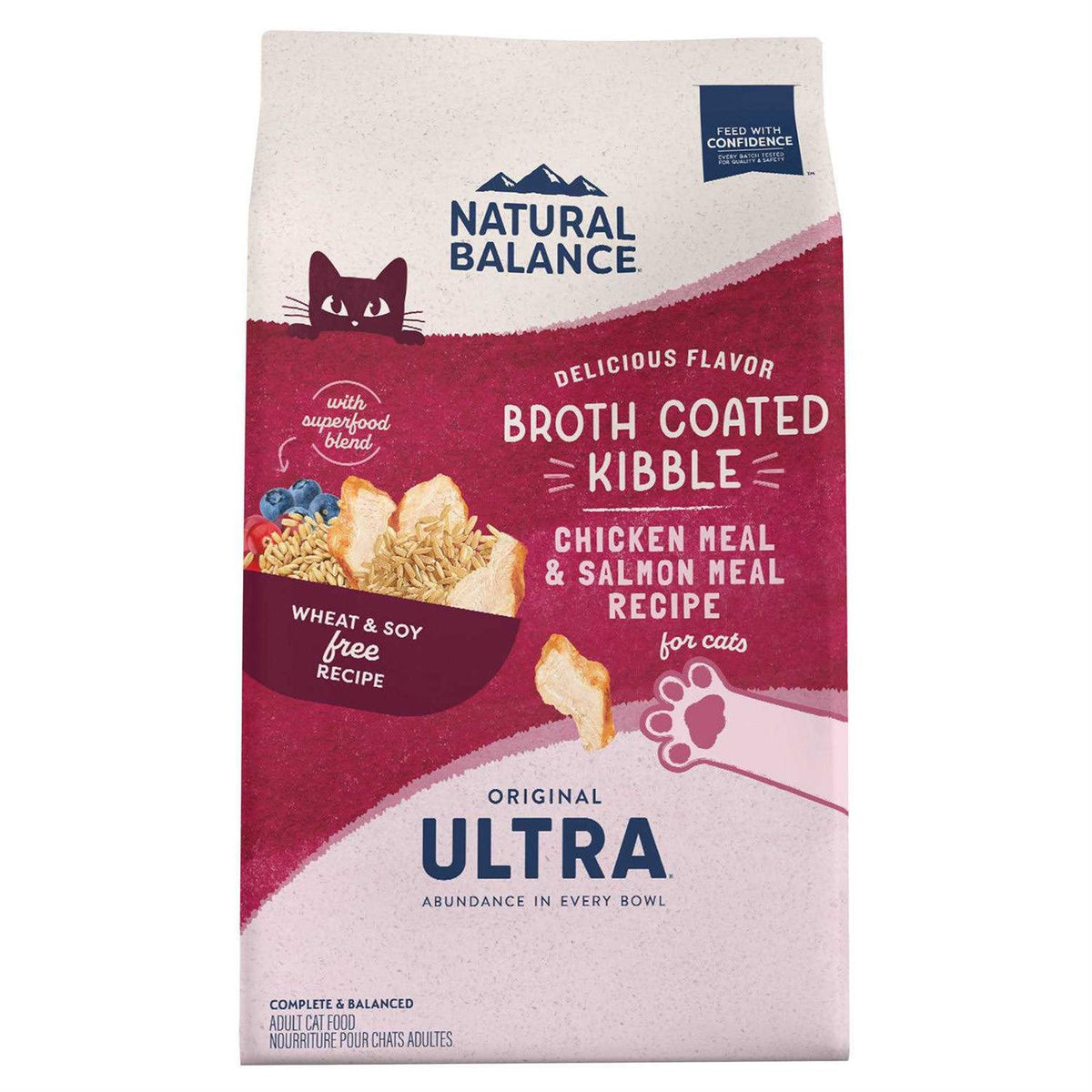 Dry Cat Food Indoor Chicken & Salmon Meal X41064