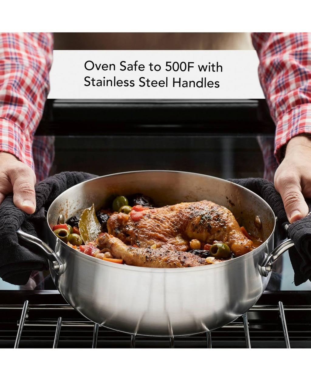 Stainless Steel 4qt Casserole with Lid C927194