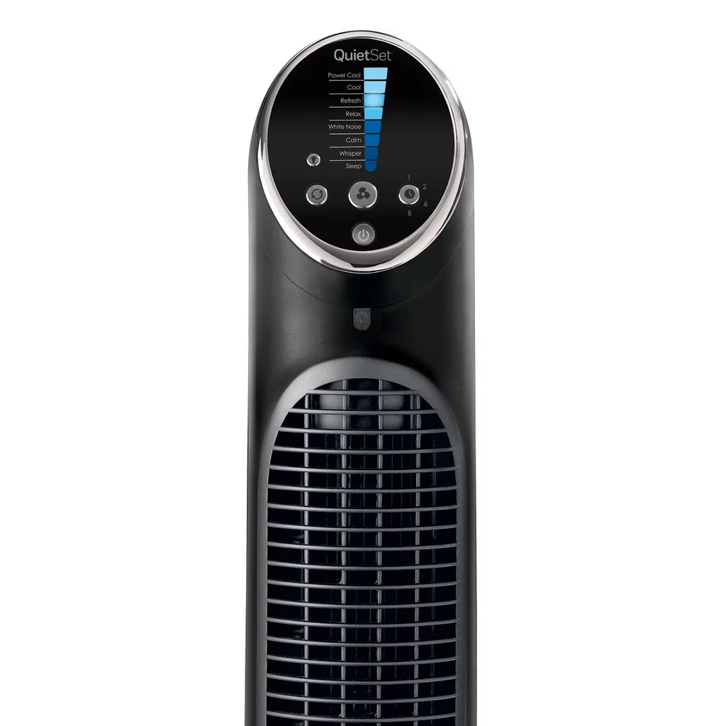 Black Oscillating Electric Tower Fan S443963