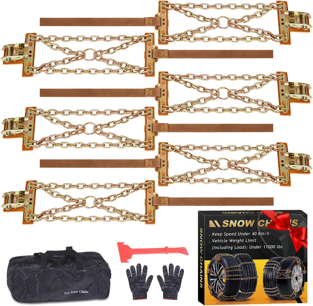 Tire Chains 6 PCS Adjustable Lock O244490
