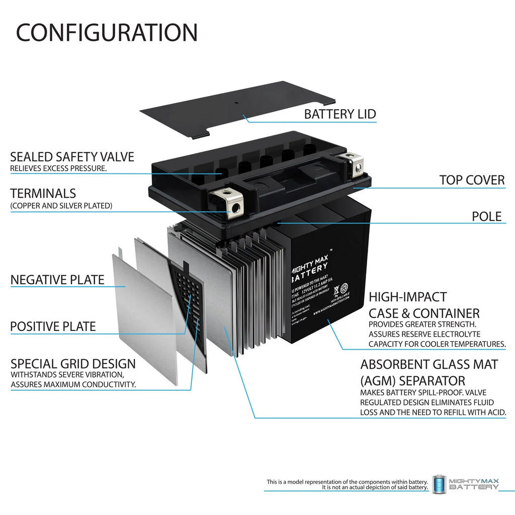 12V 11.2Ah Battery Z130258