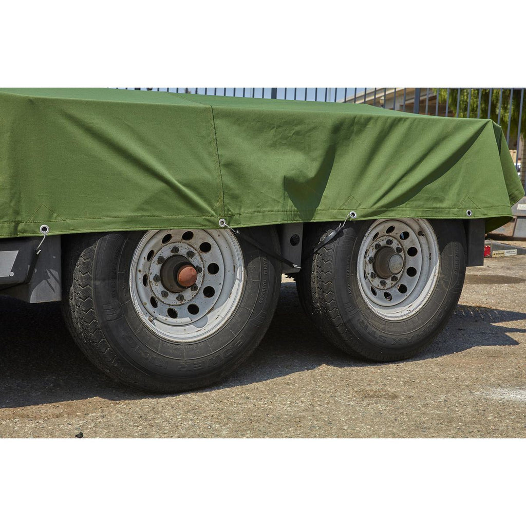 10 ft. x 12 ft. Canvas Tarp H6347