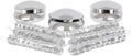 Steel Chrome Hub Caps and Lug Nut Covers D782