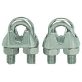1/4 in. Wire Rope Clips, 2 Piece Z2238