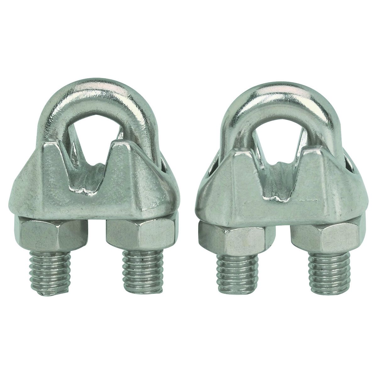 1/4 in. Wire Rope Clips, 2 Piece Z2238