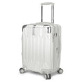 Expandable 20x22 Spinner Suitcase - White X46383