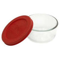 Round Storage Container with Lid Pack of 6 M44874